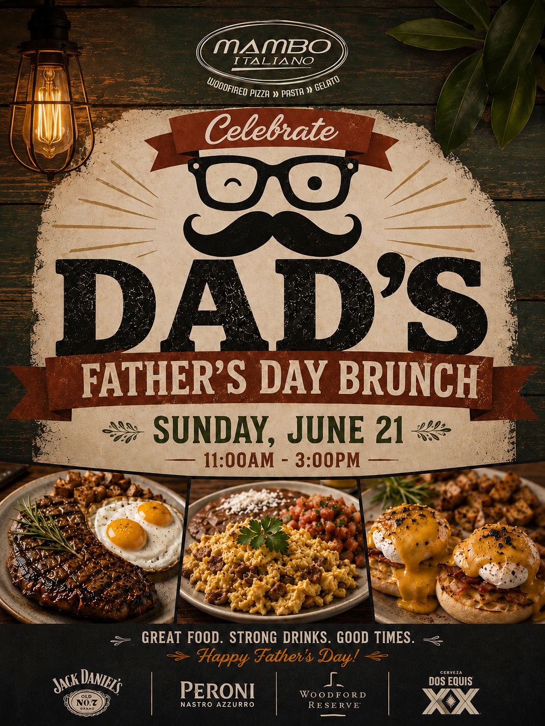 Father's Day Brunch at Mambo - Sunday, June 21st
